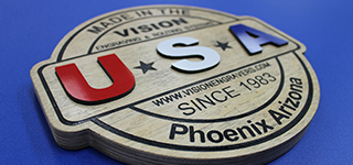 Made In USA Wood Sign