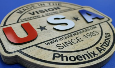 Made In The USA Wood Sign