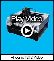 Phoenix 1212 Engraving Machine Video.