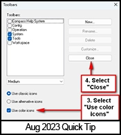 Quick Tip Convert Toolbar Icons To Color.