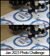 Photo Challenge - Print-To-Cut Braille 40 Year Anniversary.