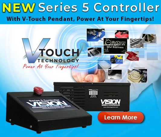 Vision's NEW Series 5 Controler With V-Touch Pendant