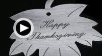 click to play Thanksgiving Pendant Engraving video