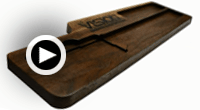 click to play routing out a wood magazine loader on the 2550 CNC Router video