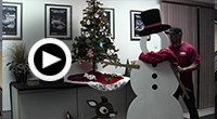 click to play Life Size Snowman Cutout Video.