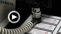 click to play Engraving 3 ply Electrical Tags Video.