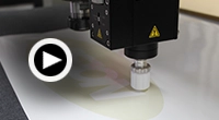 click to play Drag Knife Cutting Vinyl Video.