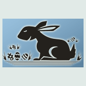 Spring Rabbit Graphic