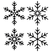 Snowflakes graphics