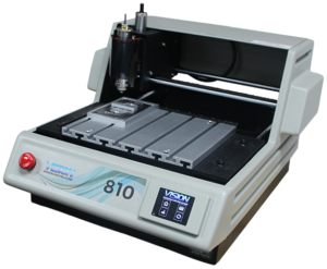 Vision's VE810 Small Engraving Machine.